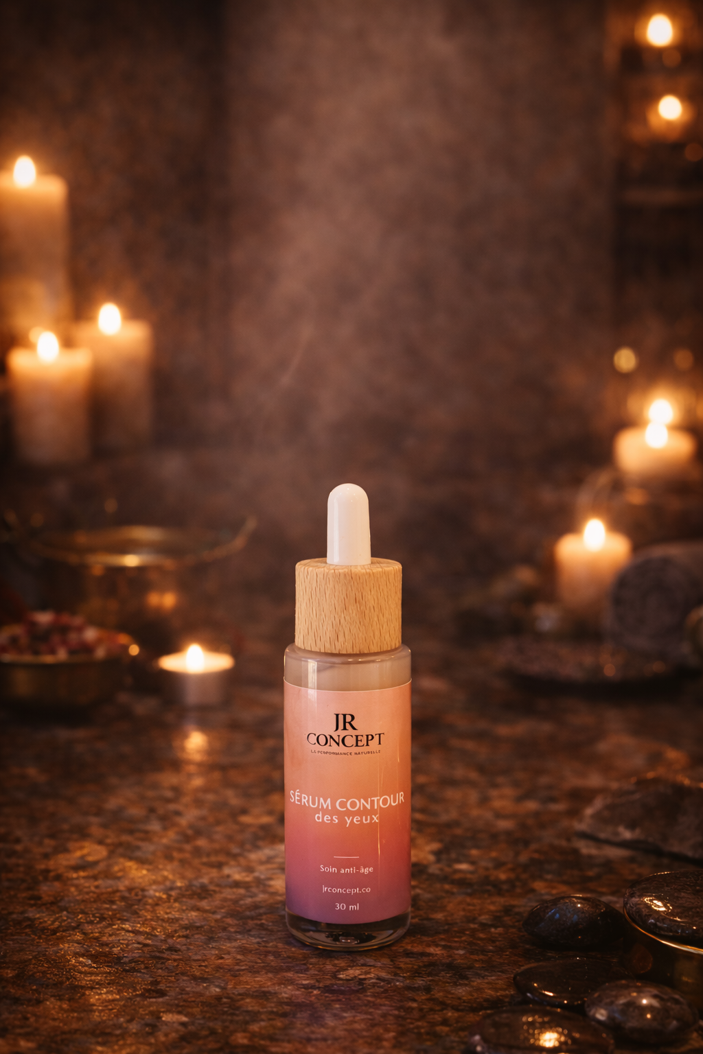 Sérum Contour des Yeux – Anti-fatigue & Anti-poches - JR CONCEPT