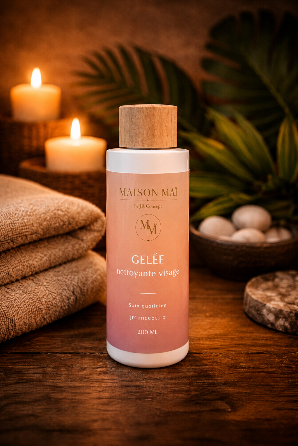 Gelée nettoyante visage – Maison Maï by JR Concept