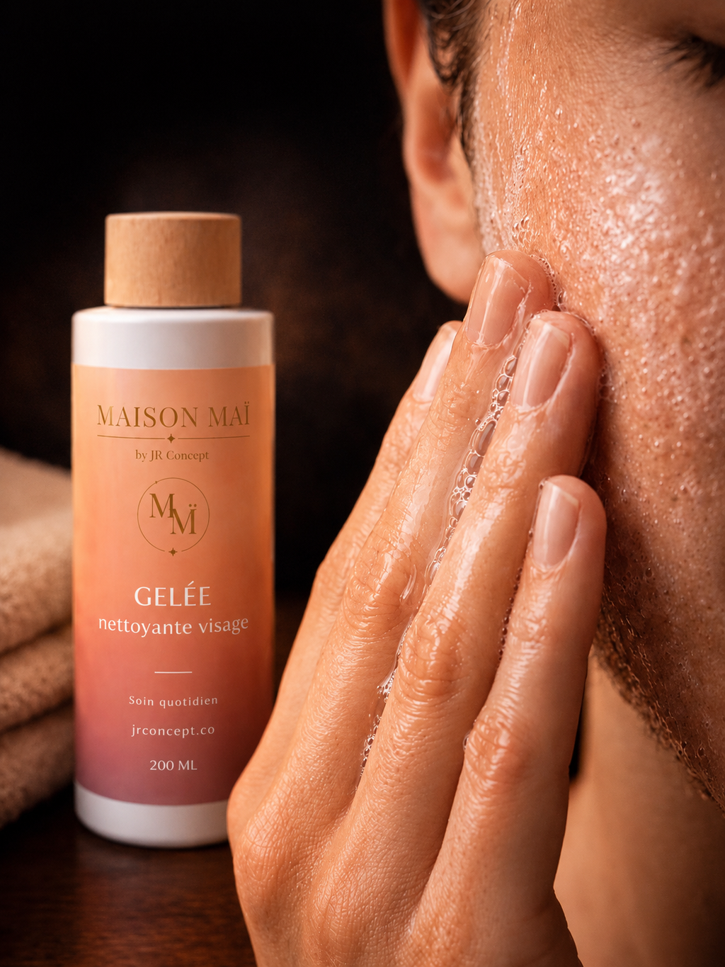 Gelée nettoyante visage – Maison Maï by JR Concept